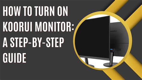 6-inch portable <b>monitor</b> can be easily packed. . Koorui monitor website